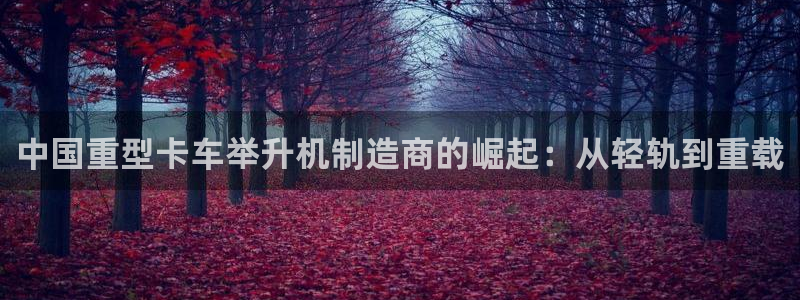 达娱乐辉70667：中国重型卡车举升机制造商的崛起：从轻轨到