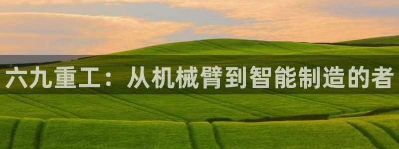 辉达娱乐加q75775稳定：六九重工：从机械臂到智能制造的者